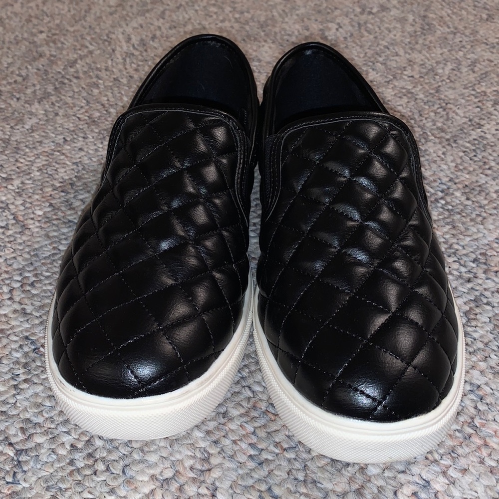 Black Slip On Shoes 8.5W